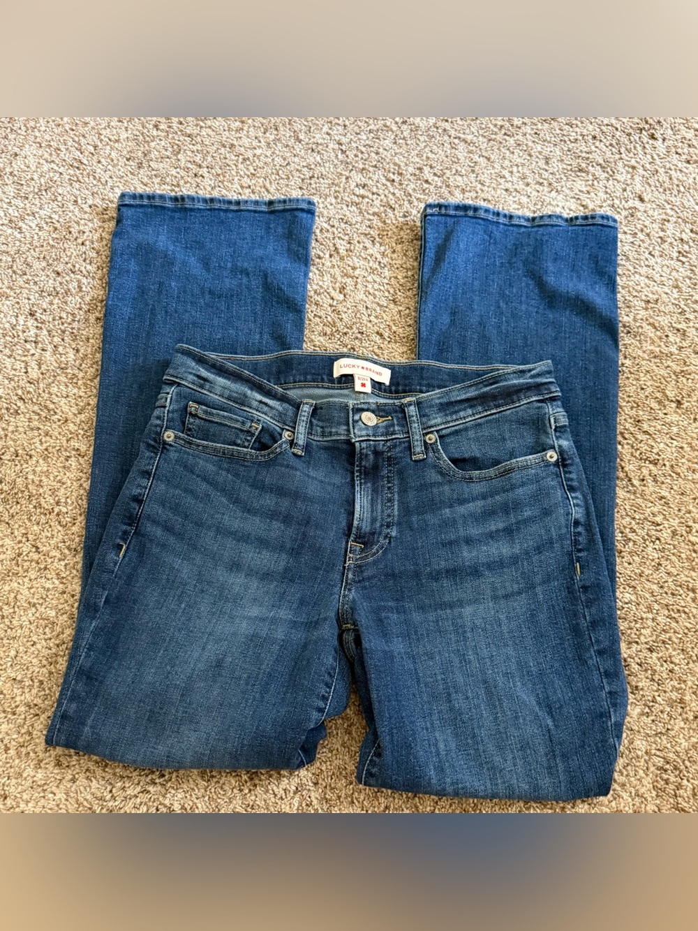 Hudson Women’s Size 8 Bootcut Jeans Flap Pocket Made in USA Y2K
